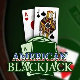 American Blackjack slot logo by Habanero at Slotornado Casino