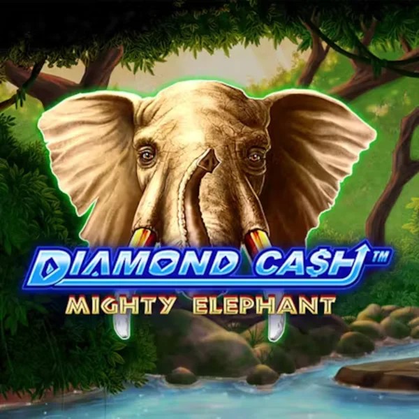 Diamond Cash Mighty Elephant online game logo by Greentube on slotornadocasinos.ca