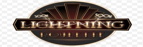 Official Live Casino logo: Lightning Roulette by Evolution at Slotornado Casino