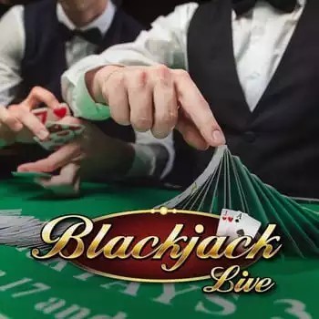 Live Blackjack logo by Evolution Slotornado Casino