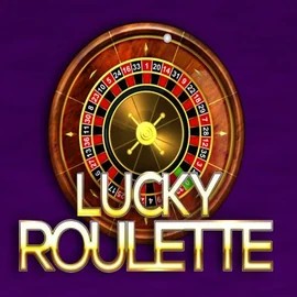 Lucky Roulette online game logo by Belatra Games on slotornadocasinos.ca