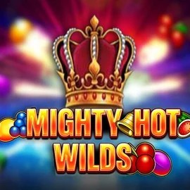Mighty Hot Wilds logo by Inspired Gaming at Slotornado Casino
