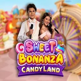 Sweet Bonanza Candy Land Live logo by Pragmatic Play Slotornado Casino